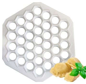 Forma do uszek pierogów pierożnica duża 37 sztuk foremka na pierogi ravioli