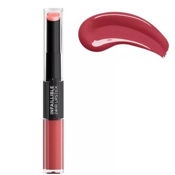 LOREAL INFALLIBLE 24H LIPSTICK 806 POMADKA 2W1