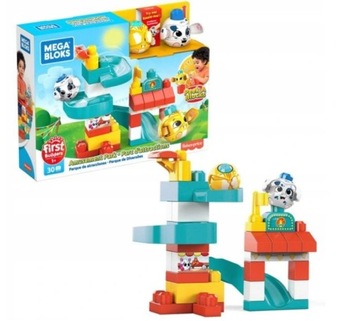 MEGA BLOKS ZJEŻDŻALNIA PLAC ZABAW Klocki GKX70