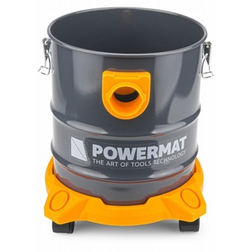 ODKURZACZ KOMINKOWY DO POPIOŁU POWERMAT 2000 W 20 l
