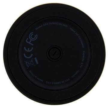 Подставка для Bluetooth-колонки Guess, черная, металлическая с магнитной надписью