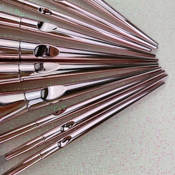 НАБОР ПРОФЕССИОНАЛЬНЫХ КИСТЕЙ ДЛЯ МАКИЯЖА 10 ШТ.