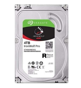 Dysk twardy Seagate lronWolf Pro 4TB ST4000NE001 10GB micro SATA 1,8