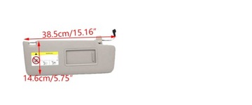 Osłona przeciwsłoneczna do VW Golf Passat B8 CC