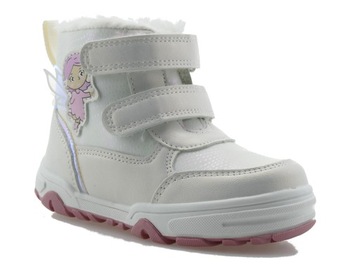ОБУВЬ ЗИМНЯЯ ДЛЯ ДЕВОЧЕК, УТЕПЛЕННАЯ, СНЕЖНЫЕ БОТИНКИ 22