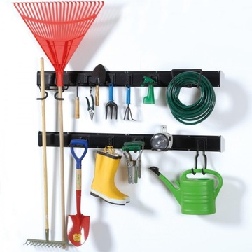 Гаражные крючки, закрепленные на рейке, комплект! Велано