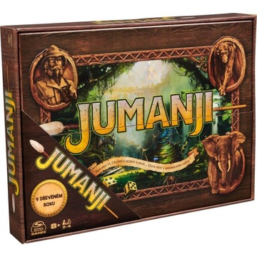 Spin Master Společenská hra Jumanji dřevěná edice
