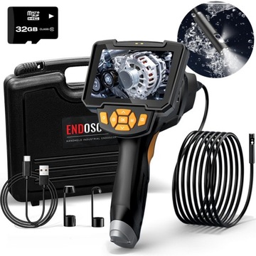 KAMERA ENDOSKOPOWA INSPEKCYJNA EKRAN 4.3