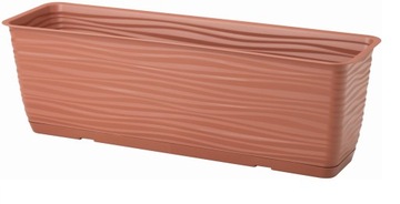 Skrzynka doniczka balkonowa Sahara box 40 ceglasta