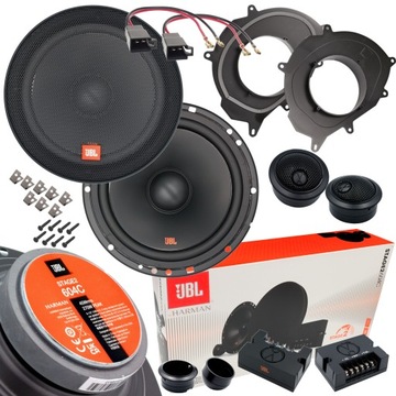 JBL STAGE2 604C głośniki dystanse do Renault Clio IV 16,5 cm