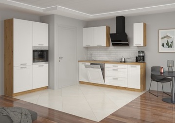 Кухонная мебель LUNA CLAYGREY WHITE 150 см