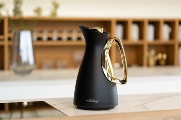 VIALLI ТЕРМОС КУВШИН СО СТЕКЛЯННОЙ ВСТАВКОЙ ALESSIA КОФЕ ЧАЙ 1л