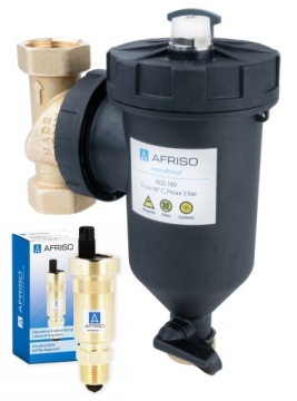 FILTR MAGNETYCZNY SEPARATOR ZANIECZYSZCZEŃ AFRISO