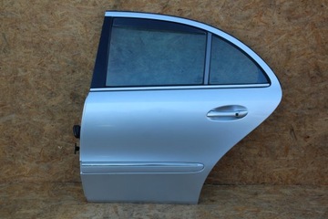 DVEŘE LEVÉ LEVÝ ZADNÍ MERCEDES TŘÍDA E W211 BARVA 744 KEYLESS KOMPLETNÍ