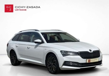 Skoda Superb III Kombi Facelifting 2.0 TDI SCR 200KM 2023 Skoda Superb 2.0TDI 200KM LaurinKlement DSG Matrix Kamera Hak DCC Skora Vi, zdjęcie 6