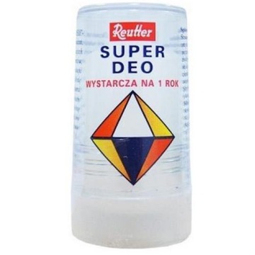 REUTTER Super Deo Dezod.W SZTYFCIE. ODŚWIEŻAJĄCY PACHY I STOPY 50 G