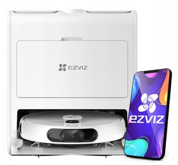Robot Sprzątający Mopujący EZVIZ RS2 2w1 Inteligentny Aplikacja EZVIZ