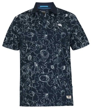 Duża Koszulka Polo Duke D555 Duże Rozmiary 5XL obw 164cm