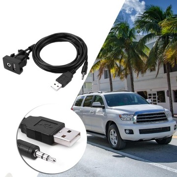 USB AUX-УДЛИНИТЕЛЬ ДЛЯ АВТОМОБИЛЬНОГО РАДИО, 2 м