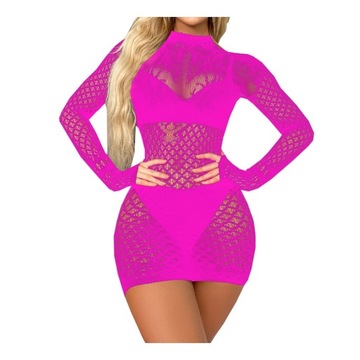 Fishnet Dress For Women Sexy Body Stocking Hollow, uniwersalny