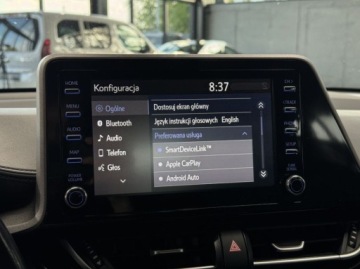 Toyota C-HR I Crossover Facelifting 1.8 Hybrid 122KM 2020 Toyota C-HR Comfort Kamera parkowania Android Auto CarPlay LED FV 23, zdjęcie 21