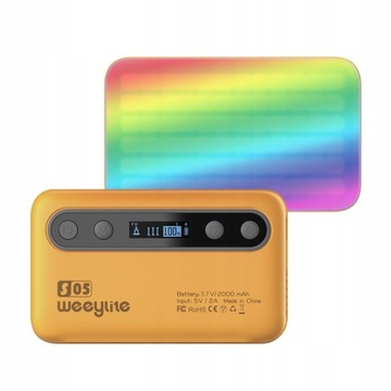 Карманный RGB-видеосветильник Weeylite S05