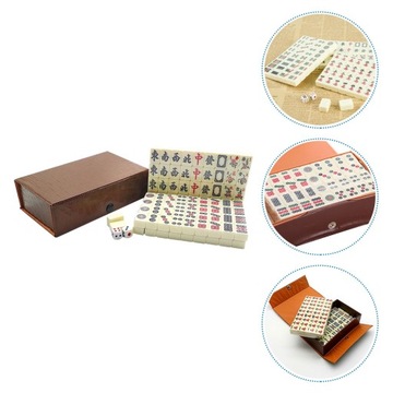HH08 ZESTAW MAHJONGA CHIŃSKA GRA MAHJONG