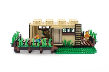 LEGO Bricklink AFOL Кирпичный дом с восемью стойками