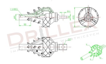 Развертка Ditch Witch Vermeer Fly Cutter fi300