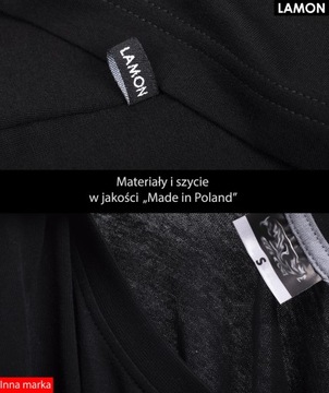 Koszulka z długim rękawem Longsleeve biała Lamon - M