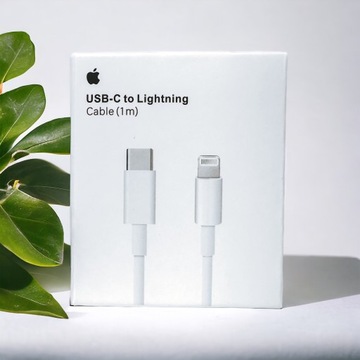 ОРИГИНАЛЬНЫЙ КАБЕЛЬ ДЛЯ IPHONE APPLE USB C LIGHTNING 1M БЫСТРАЯ ЗАРЯДКА