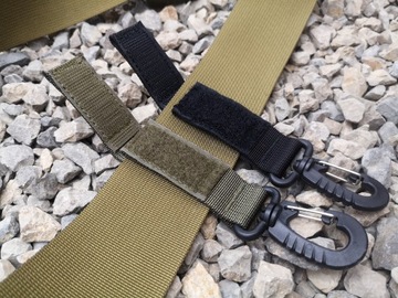 Taktyczny haczyk do pasa paska 50mm karabinek BK