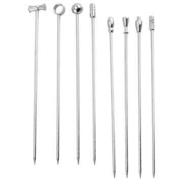 МЕТАЛЛИЧЕСКАЯ ИГЛА ДЛЯ ФРУКТОВЫХ НАПИТКОВ ДЛЯ SWIZZLE STICK