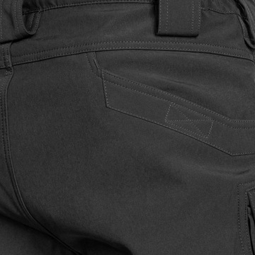 Spodnie bojówki wodoodporne Mil-Tec Softshell Assault czarne M