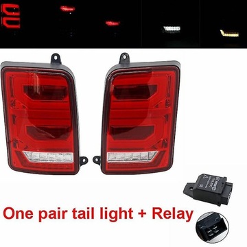 SVĚTLA ZADNÍ LED DO PULT NIVA 4X4 Z FUNKCE DENNÍHO