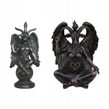 Baphomet szatan statua czarny szatan figurka dekor