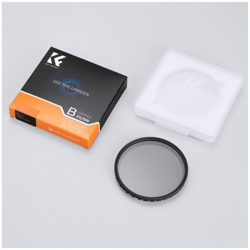 K&F Concept Basic Fader NDX Регулируемый серый фильтр ND2 - ND400 - 77 мм