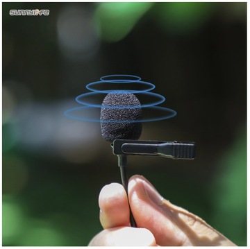 Петличный микрофон с зажимом USB C для камеры Insta360 Ace/Ace Pro