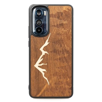 Dřevěné Pouzdro Bewood pro Motorola Edge 30 Hory Imbuia