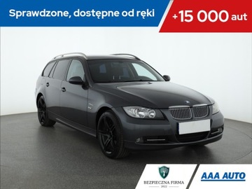 BMW Seria 3 E90-91-92-93 Touring E91 2.0 320d 163KM 2007 BMW 3 320 d, Klima, Klimatronic, Parktronic,ALU