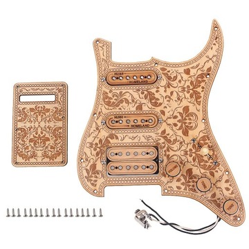 Деревянные электрогитары с предварительной проводкой