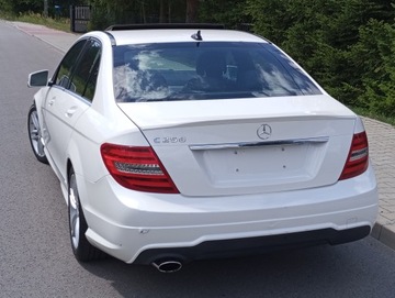 Mercedes Klasa C W205 2013 Automat Biała Perła Skóra Kamera Pakiet AMG Lift, zdjęcie 10
