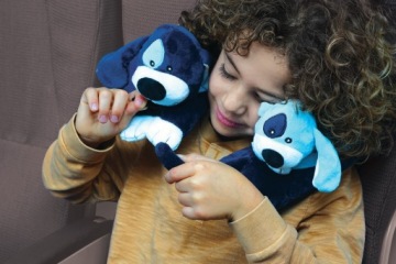 CABEAU Evo Kids дорожная подушка для детей - Собаки
