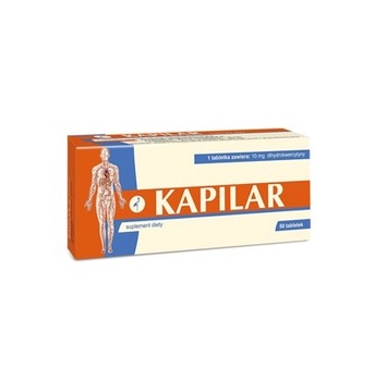Kapilar 50 tabletek - suplement diety