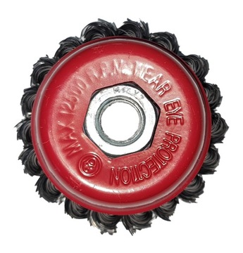 ЛЕЗВИЕ ПРОВОЛОКА НО ЩЕТКА М14 75мм ДЛЯ ШЛИФОВАЛЬНОЙ МАШИНЫ