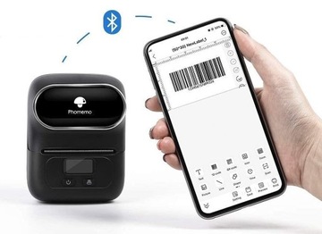 Термопринтер этикеток Phomemo M110 с Bluetooth, Android IOS