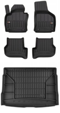 Set 3D gumové rohože pro Vw Golf 6 Hb 2008-2012