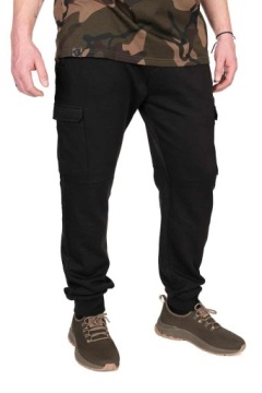 БРЮКИ FOX JOGGERS LW ЧЕРНЫЕ КАМУФЛЯЖНЫЕ БРЮКИ, РАЗМЕР XL
