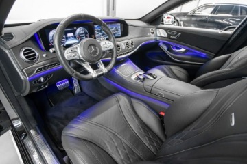 Mercedes Klasa S W222 Limuzyna wersja długa Facelifting AMG 4.0 AMG 63 S 612KM 2018 Mercedes S 63 AMG 26000 km! Bezwypadkowy., zdjęcie 18