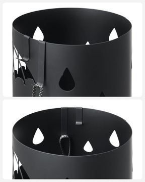 Подставка для зонтов Подставка для зонтов, металлическая корзина с крылом для сушки